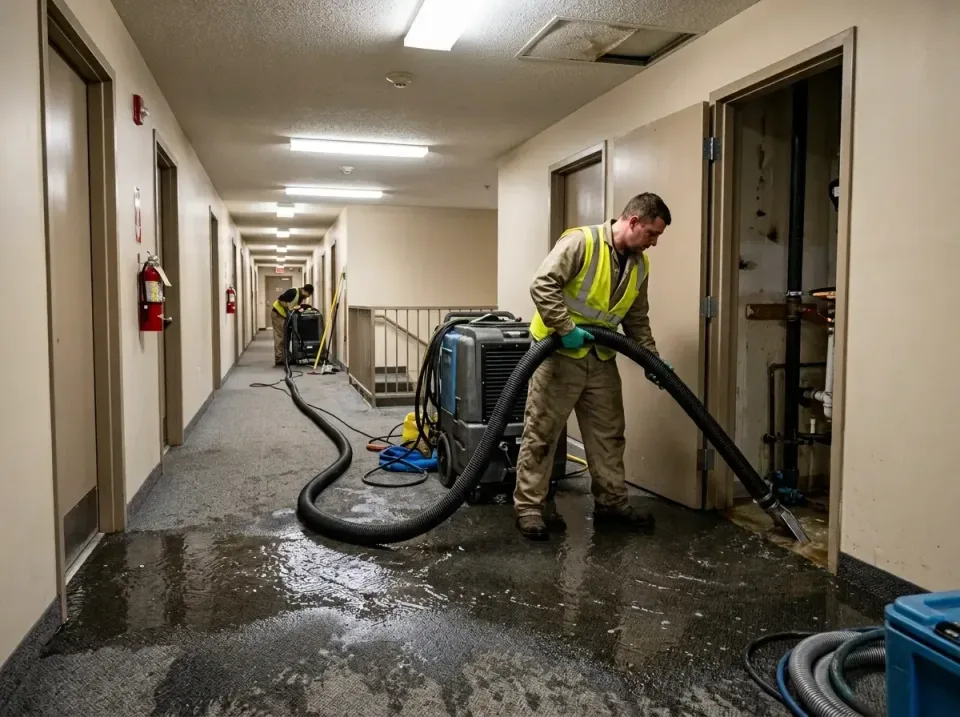 multi-unit-apartment-hallway-f-005 — frequently asked questions, Emergency Burst Pipe Water Extraction & Removal in Craigsvi…